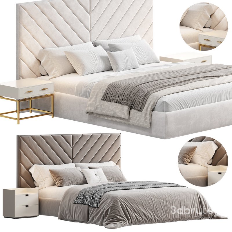 PERRIS Bed by cazarina