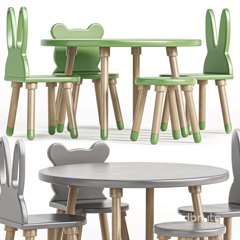 Children’s table and chair set