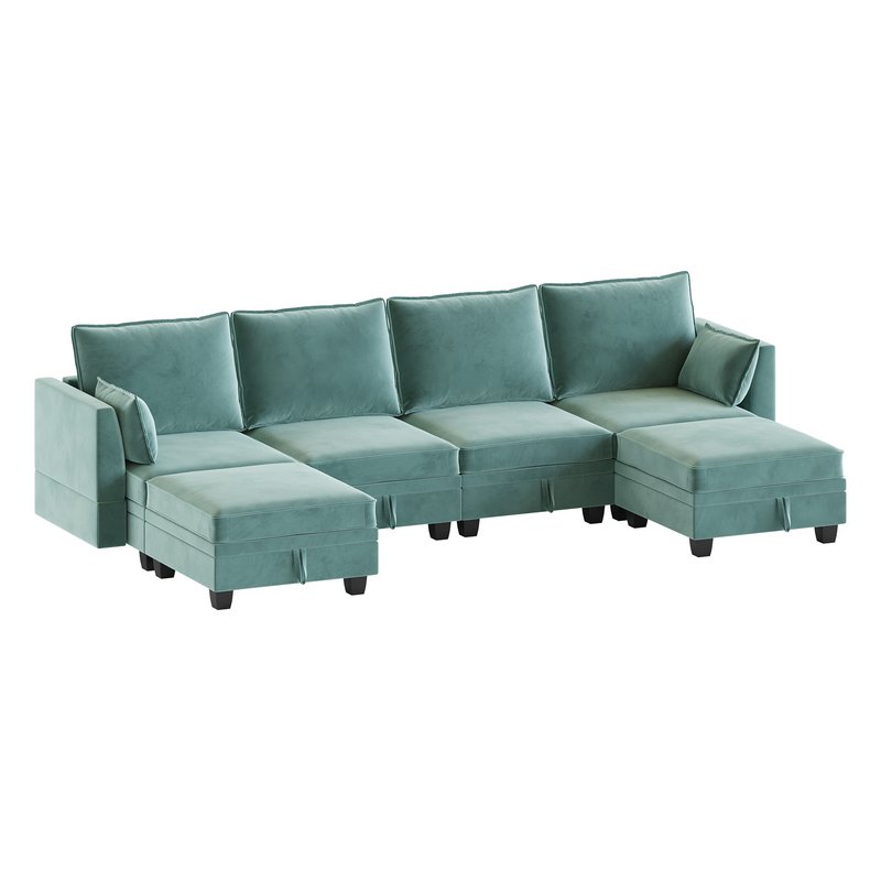 Sectional Sofa Convertible Sofa Bed 3d model Buy Download 3dbrute