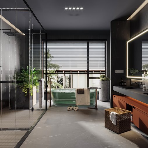 Modern bathroom