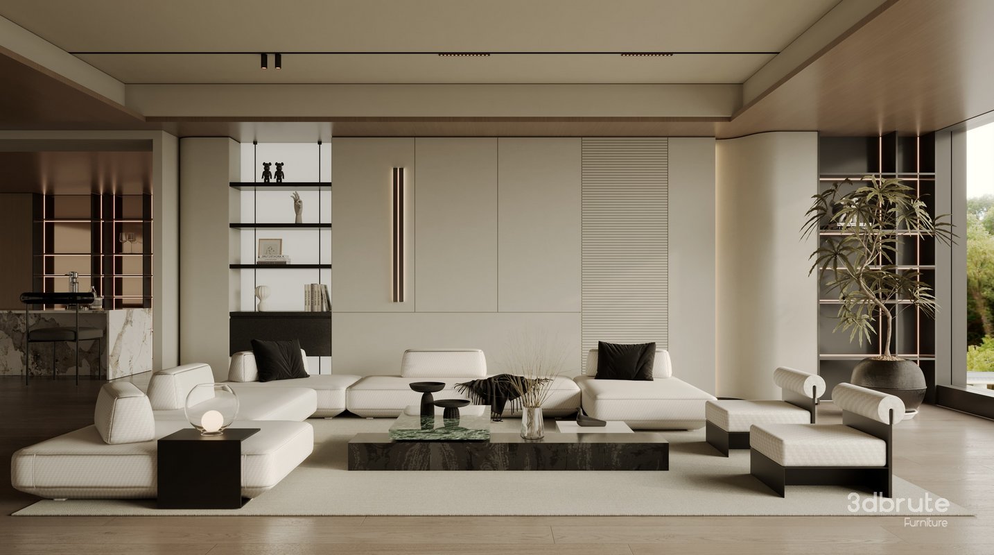 Modern living room