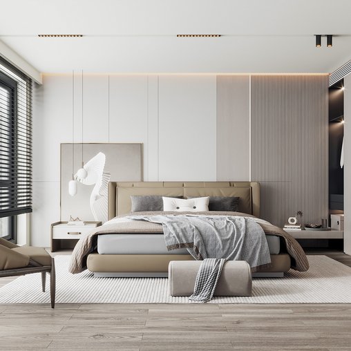 Modern bedroom