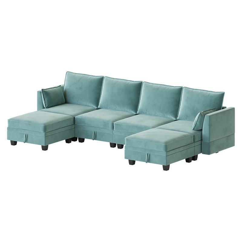 Sectional Sofa Convertible Sofa Bed 3d model Buy Download 3dbrute