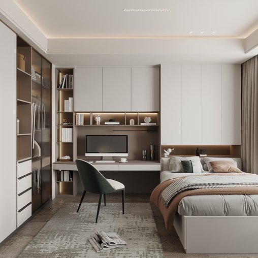 Modern bedroom