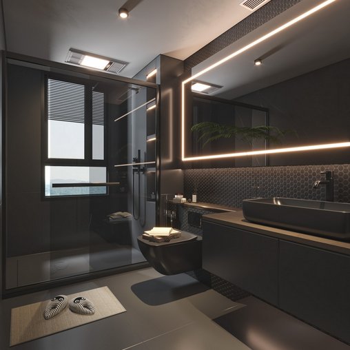 Modern bathroom