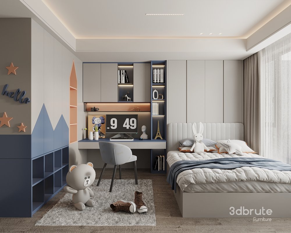 Modern bedroom