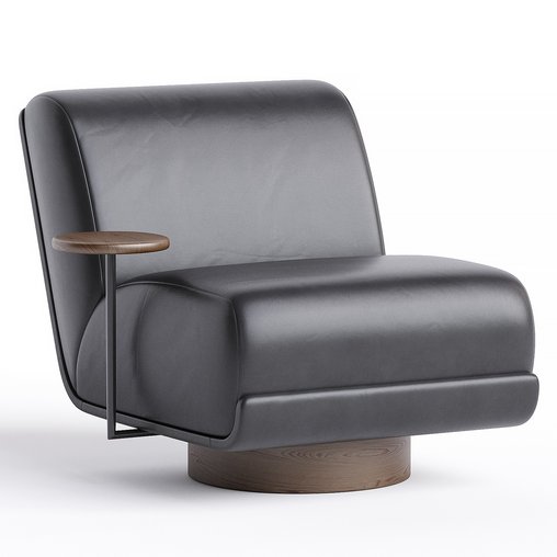 Bronwyn Leather Swivel Chair