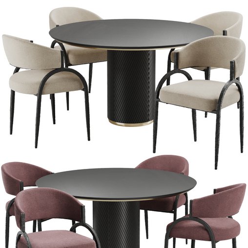 Dinning chair and table51