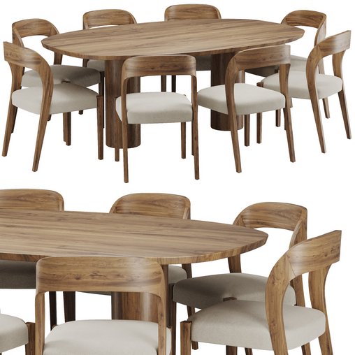 Dinning chair and table71