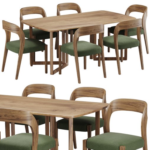 Dinning chair and table68