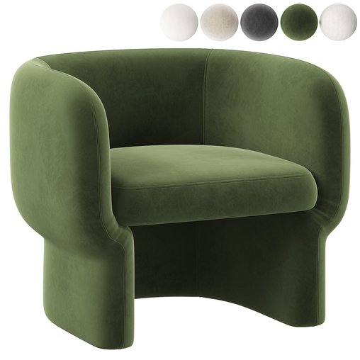 Armchair 3dmodel modern and classic models, the latest collection