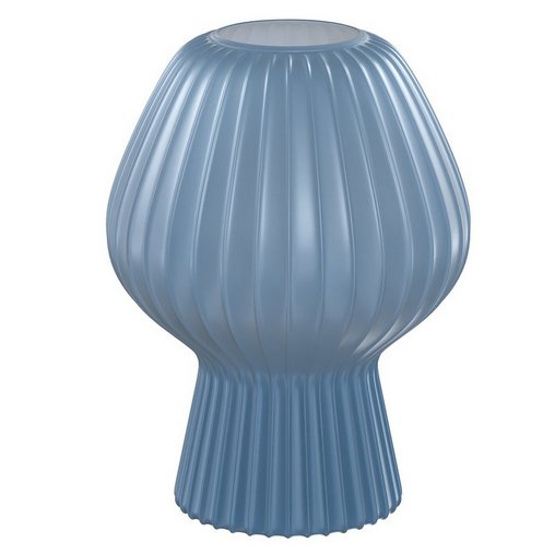 Ribbed Glass Table Lamp