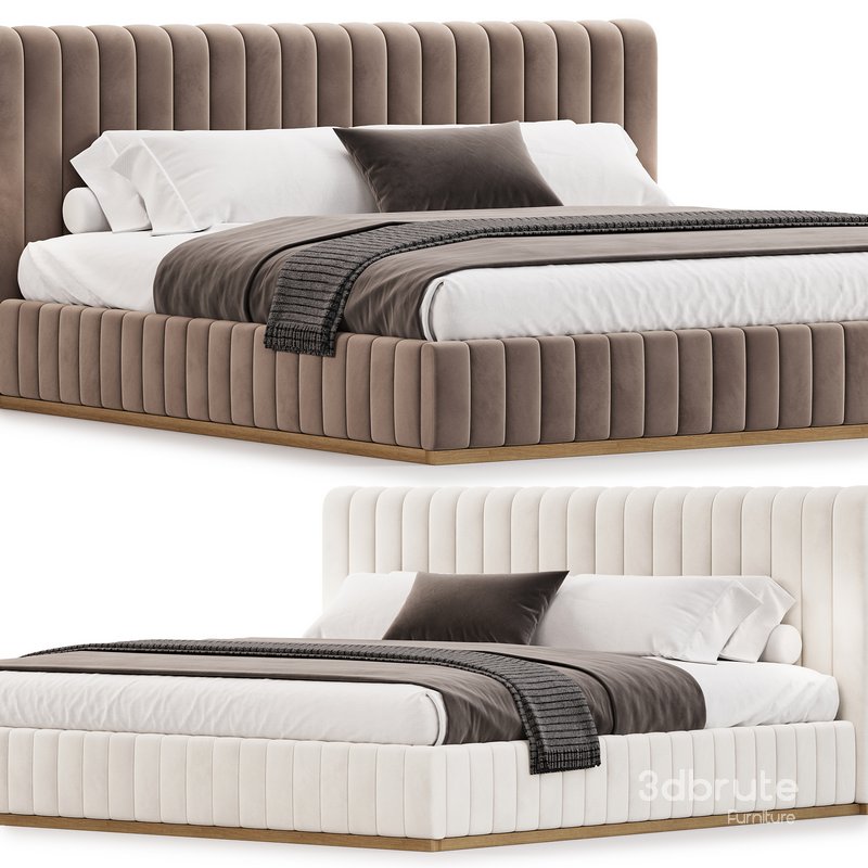 FORTE WHIT BED 3d model Buy Download 3dbrute