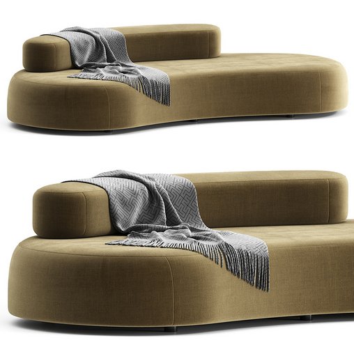 Bubble Rock Sofa by Living Divani