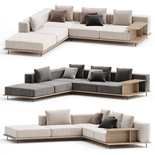 Brera sofa by Poliform