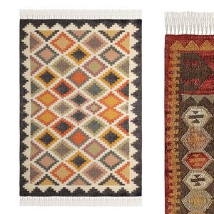 Wool Jute Rug and Handwoven Wool Jute Kilim Rug by Urban Outfitters