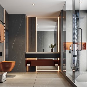 Modern bathroom