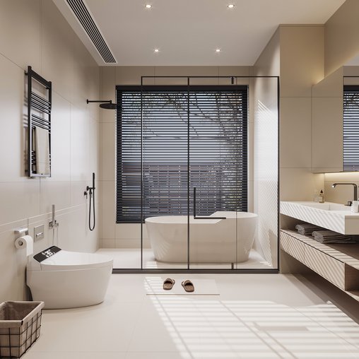 Modern bathroom