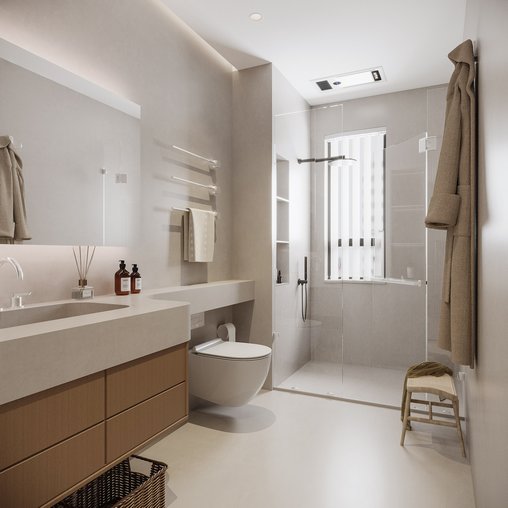 Modern bathroom