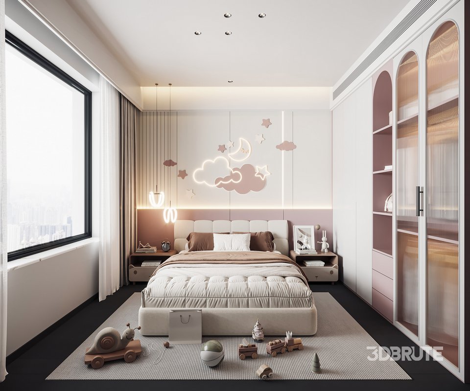 Modern bedroom