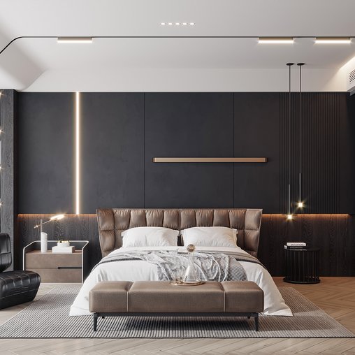 Modern bedroom