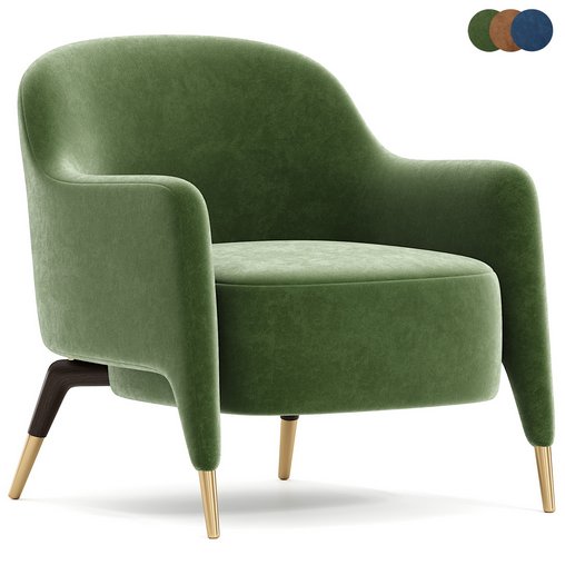 Armchair Molteni & C D 151