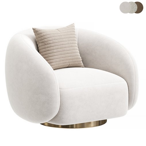 EICHHOLTZ Swivel armchair