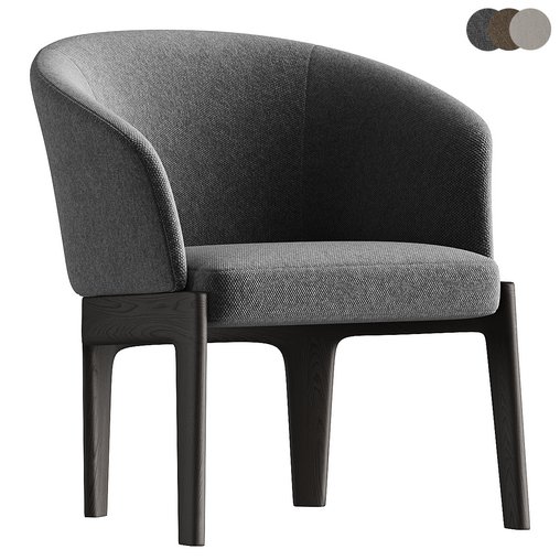 CHELSEA Easy chair By Molteni