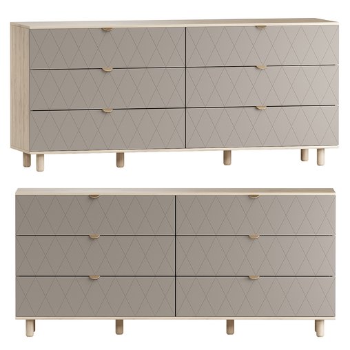 Chest of drawers Tejons-4 Time-2 Art Santiago