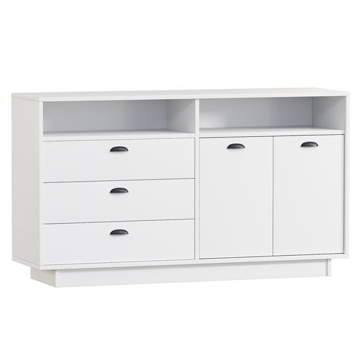 Chest of drawers Cuba K-0002 white