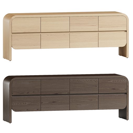 Cortez Natural Credenza by Leanne Ford