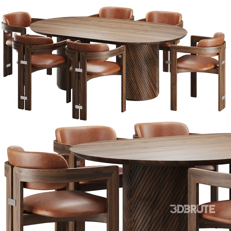 Dinning chair and table81