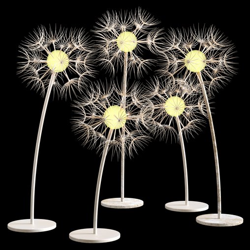 Dandelion floor lamp