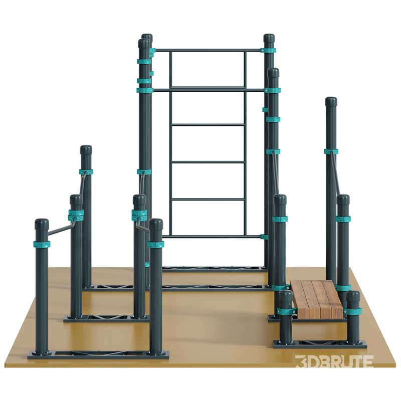 Lifting handrail wall bars 3 horizontal bars and vertical handrails for ...