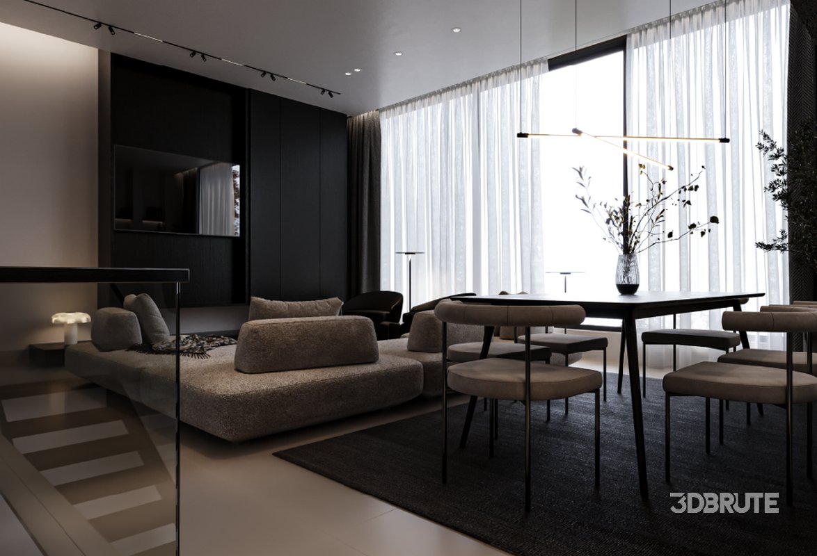 Categories - Minimal Materials Furniture 3D Model