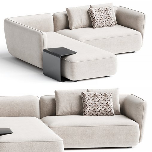 COSY Fabric sofa By MDF Italia