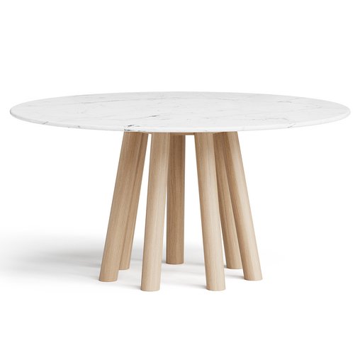 Contemporary Round Dining Table