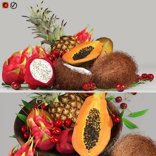 tropical fruits