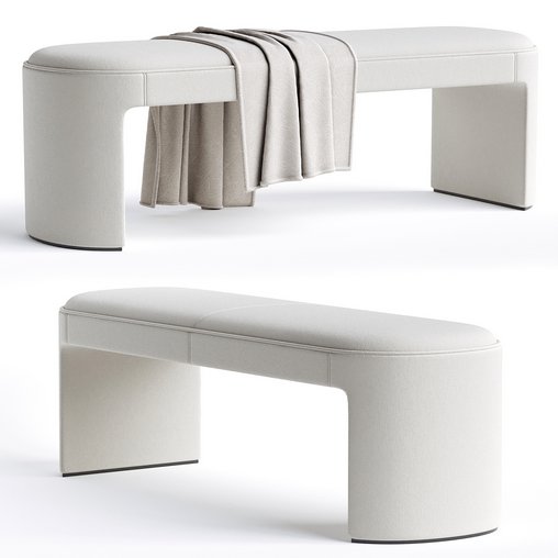 Ivory bench