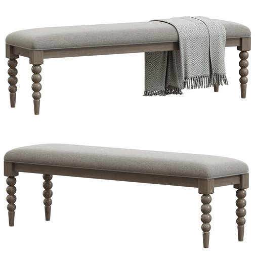 Romilly Dining bench by Willows Collection