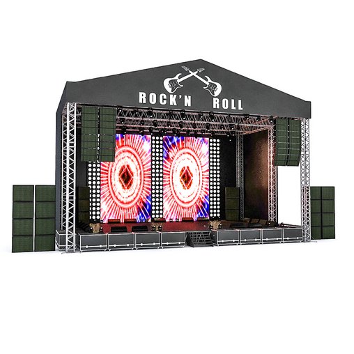 3D Concert Stage model