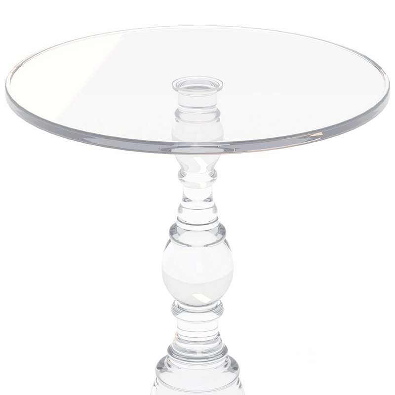Furinno Camnus C-Shaped Sofa Side Table - Modern Design, Particle Board & Metal, Americano Finish