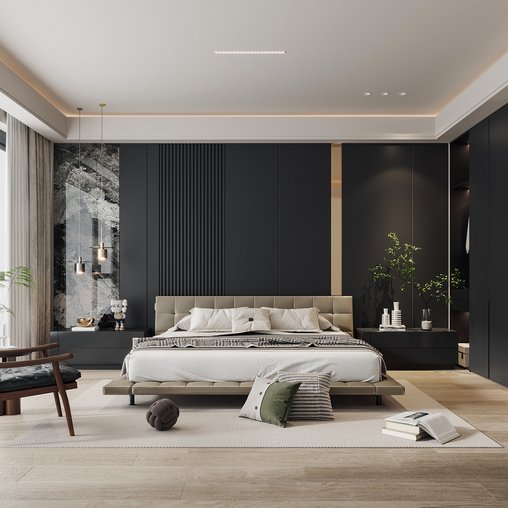 Modern bedroom