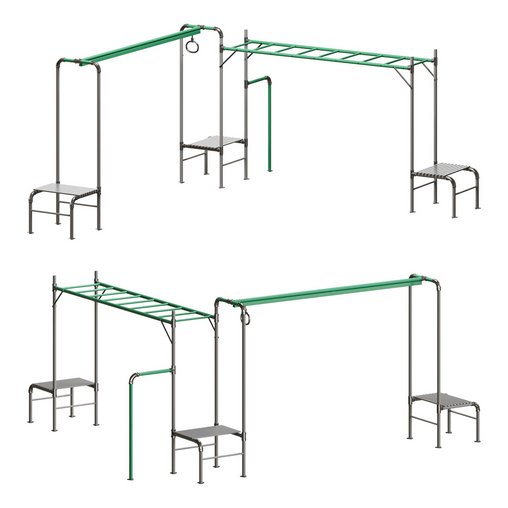 JUNIOR JUNGLE TARZAN MONKEY BARS