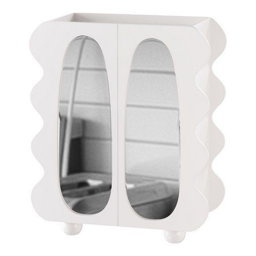 Modern White 15-Pairs Shoe Storage