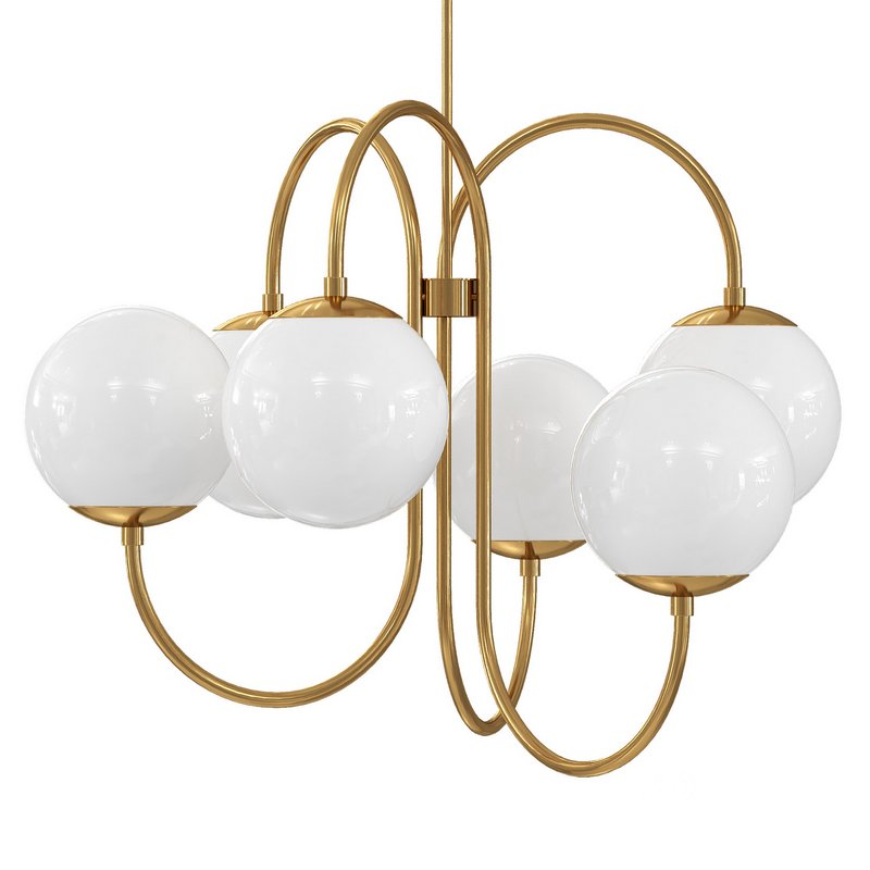 Gooseneck Chandelier