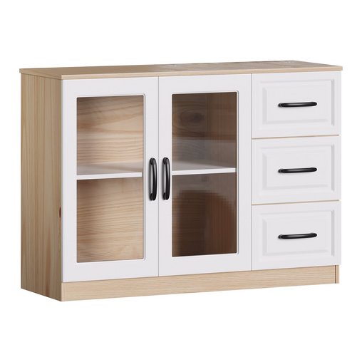 Modern Wood Buffet Cabinet 2