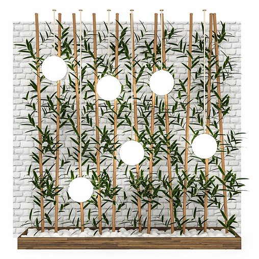 3D 3D Bamboo Decor