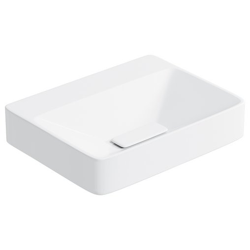 Furniture washbasin 900 mm, with tap hole, without overflow