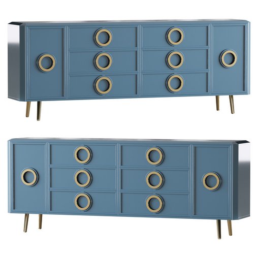 Rindix Blue Sideboard